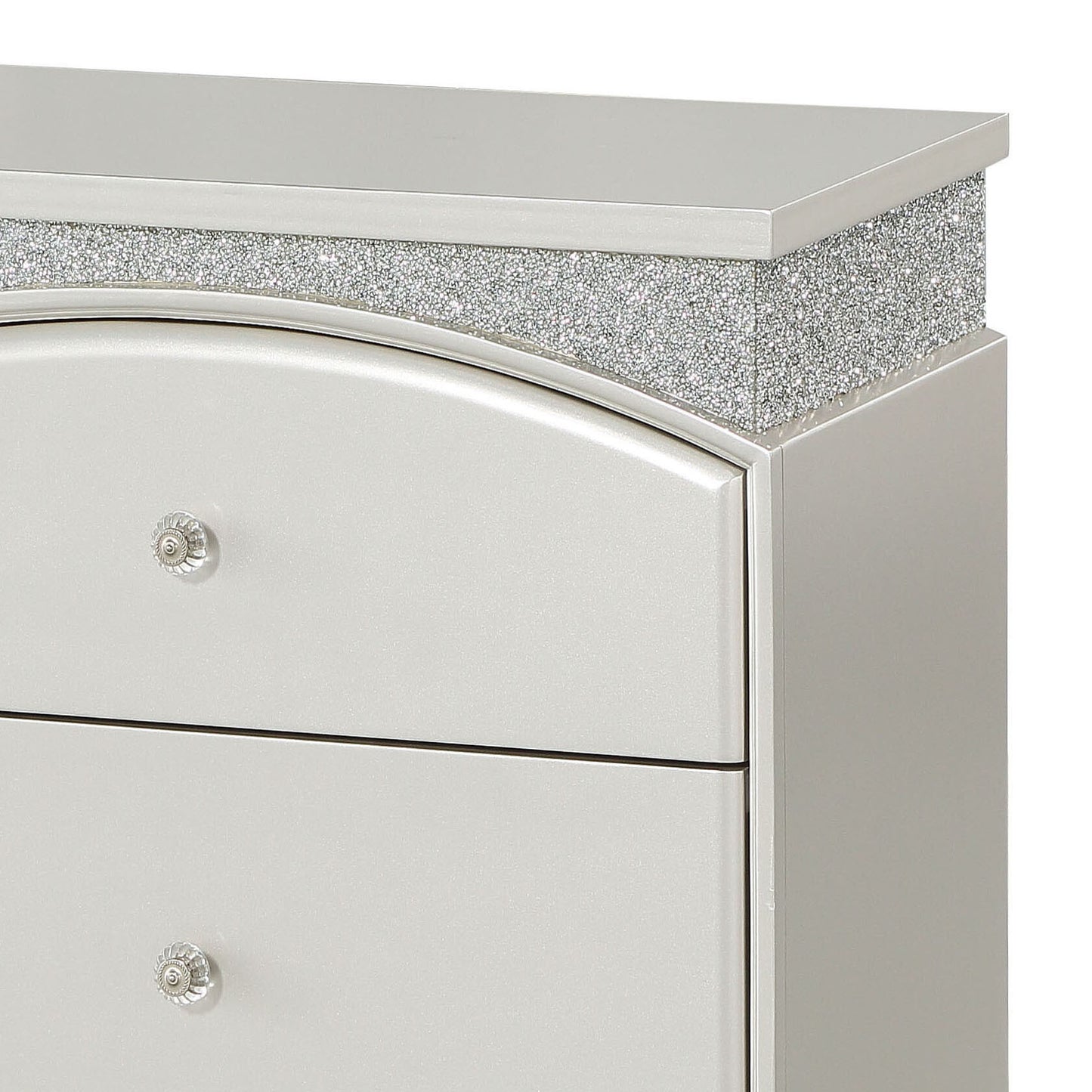 Platinum 2-drawer Nightstand