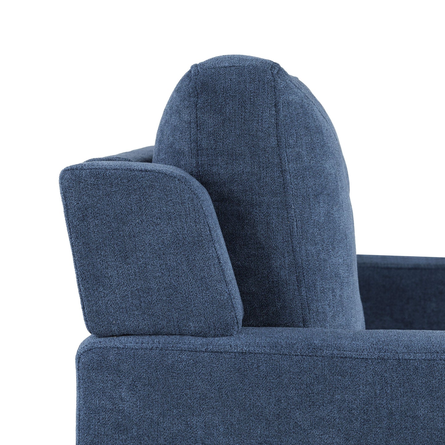 Horatio Navy Chenille 3 Seater Sofa