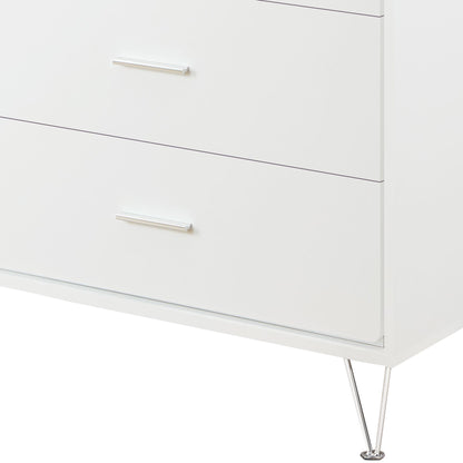 Deoss White Finish Chest