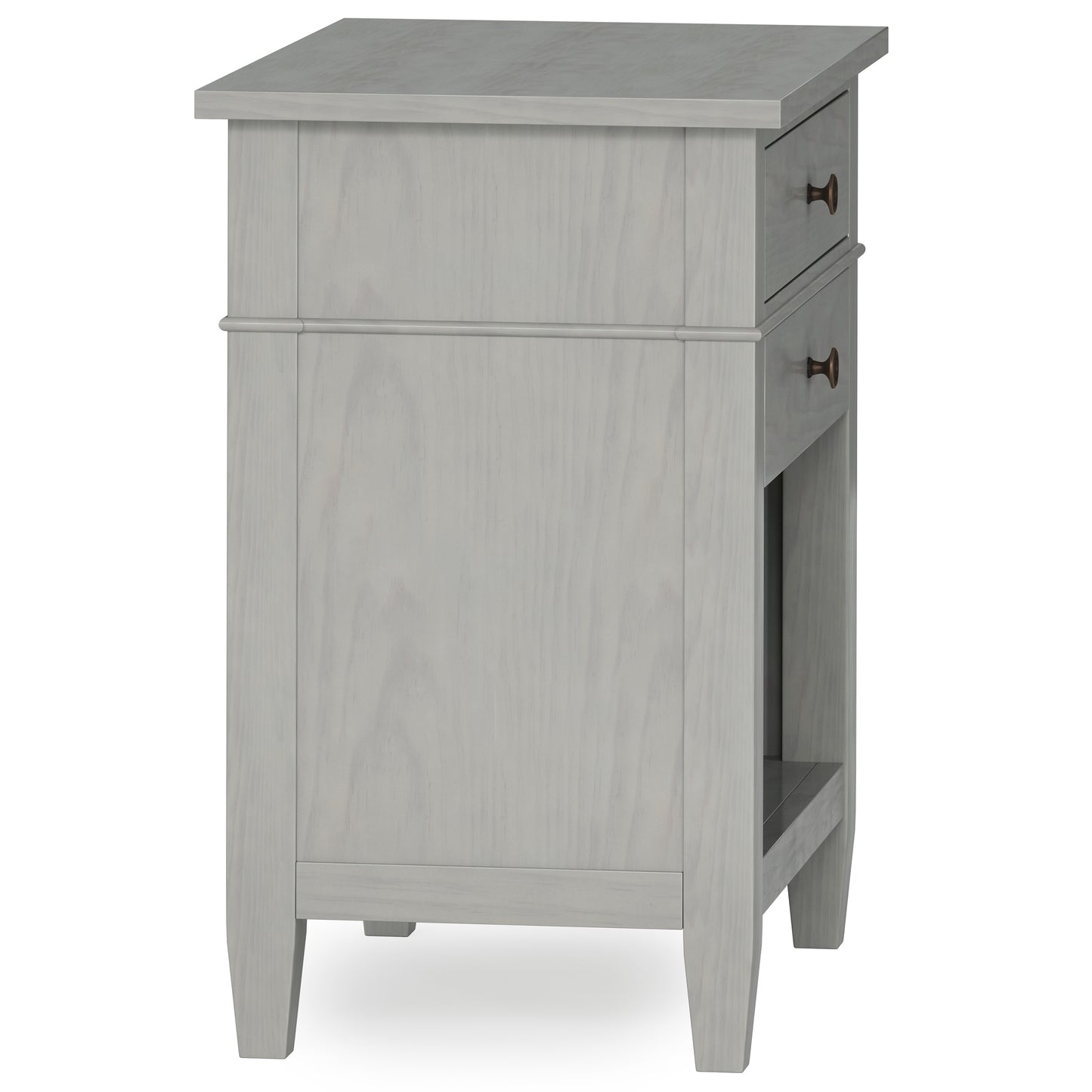 Carlton - Bedside Table - Fog Grey