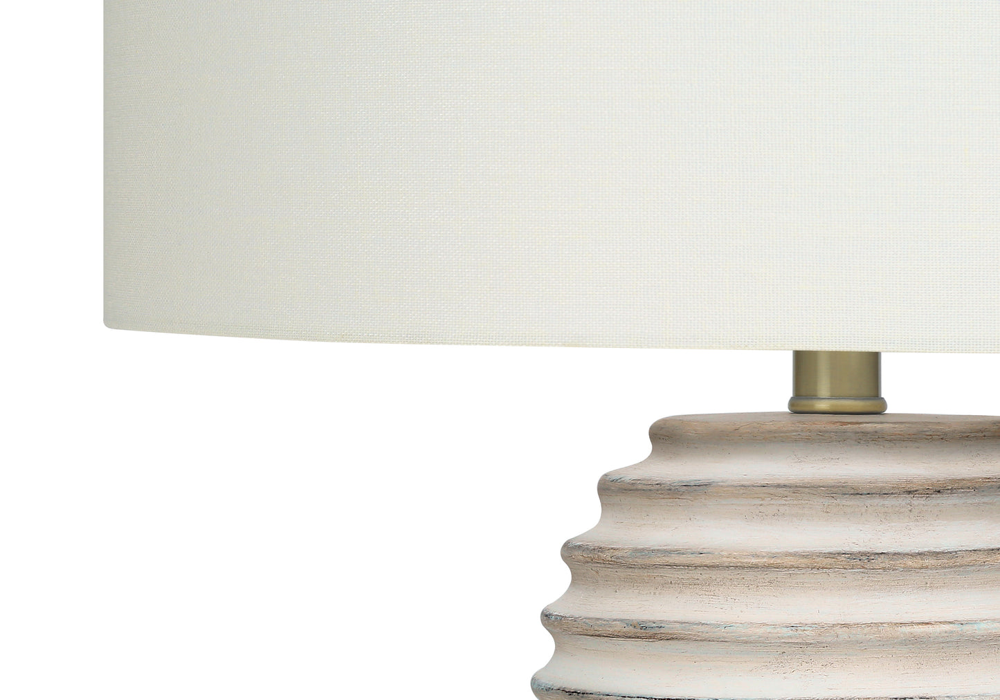 Lighting, 28"h, Table Lamp, Cream Resin, Ivory / Cream Shade, Transitional