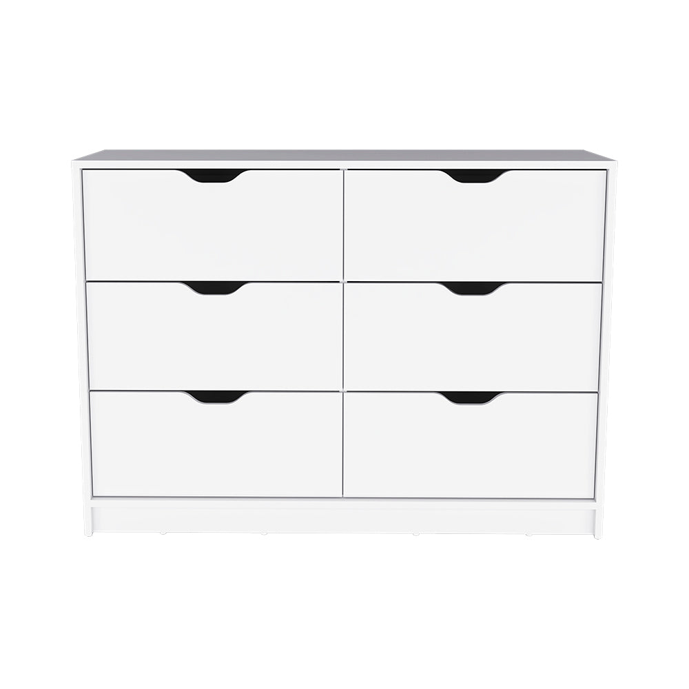 Dresser Curio, Four Drawes, White Finish