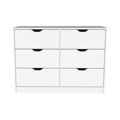 Dresser Curio, Four Drawes, White Finish