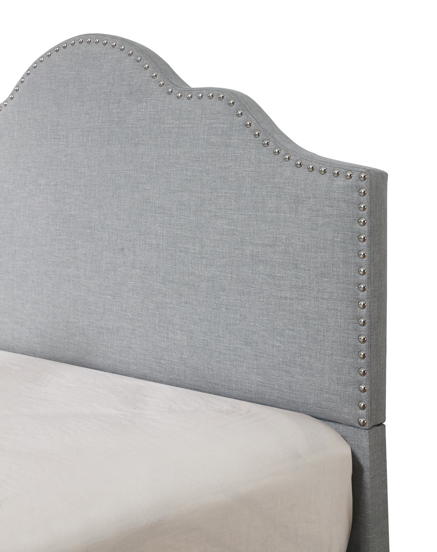 Kopa Gray Full Upholstered Bed