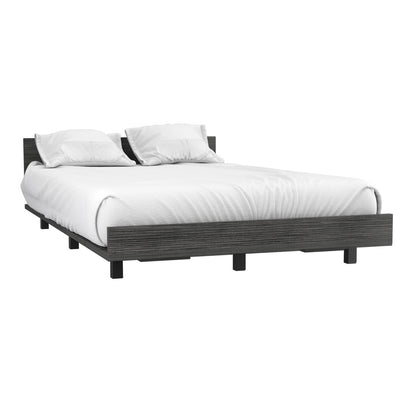 Twin Bed Base Cervants, Bedroom, Smokey Oak