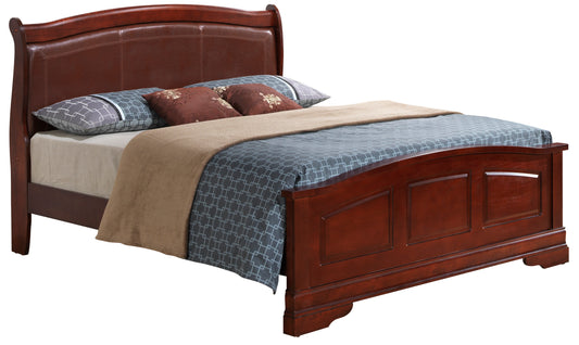 Classic Cherry Queen Bed With Timeless Appeal