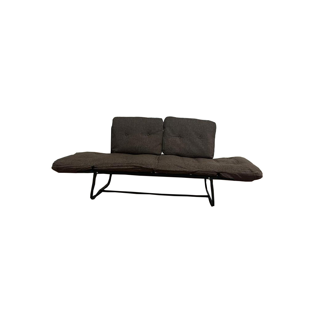 Violette Metal Frame Futon Love Seat