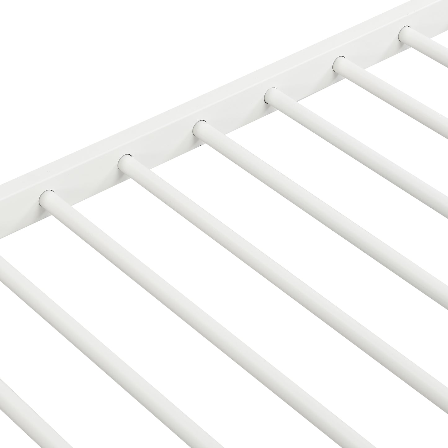 METAL BUNK BED  WHITE