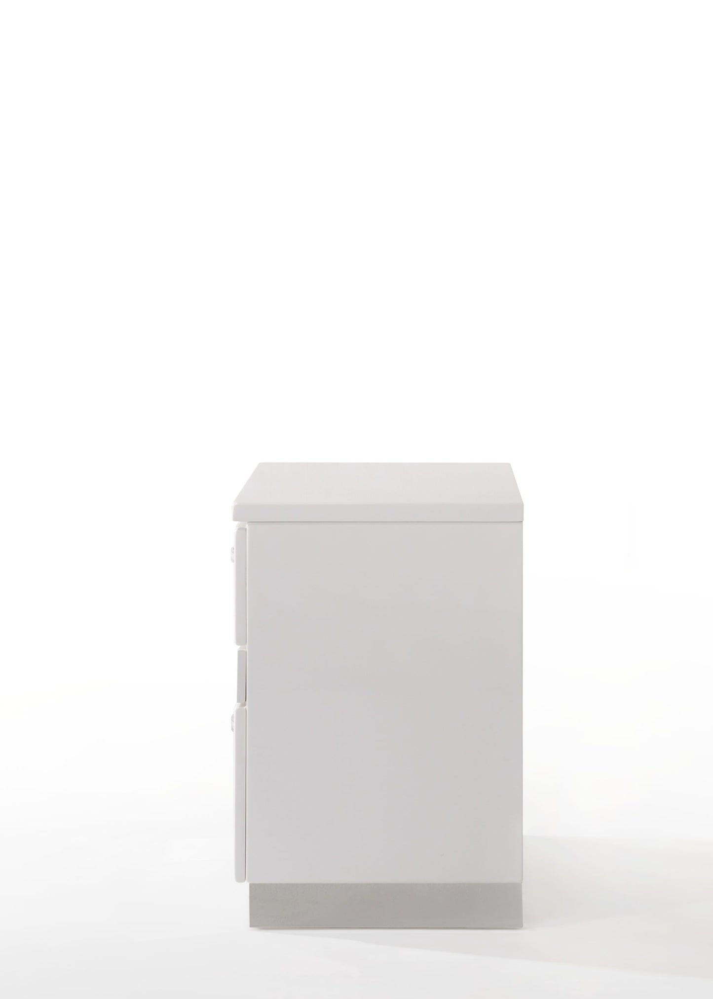 Naima II White High Gloss Finish Nightstand
