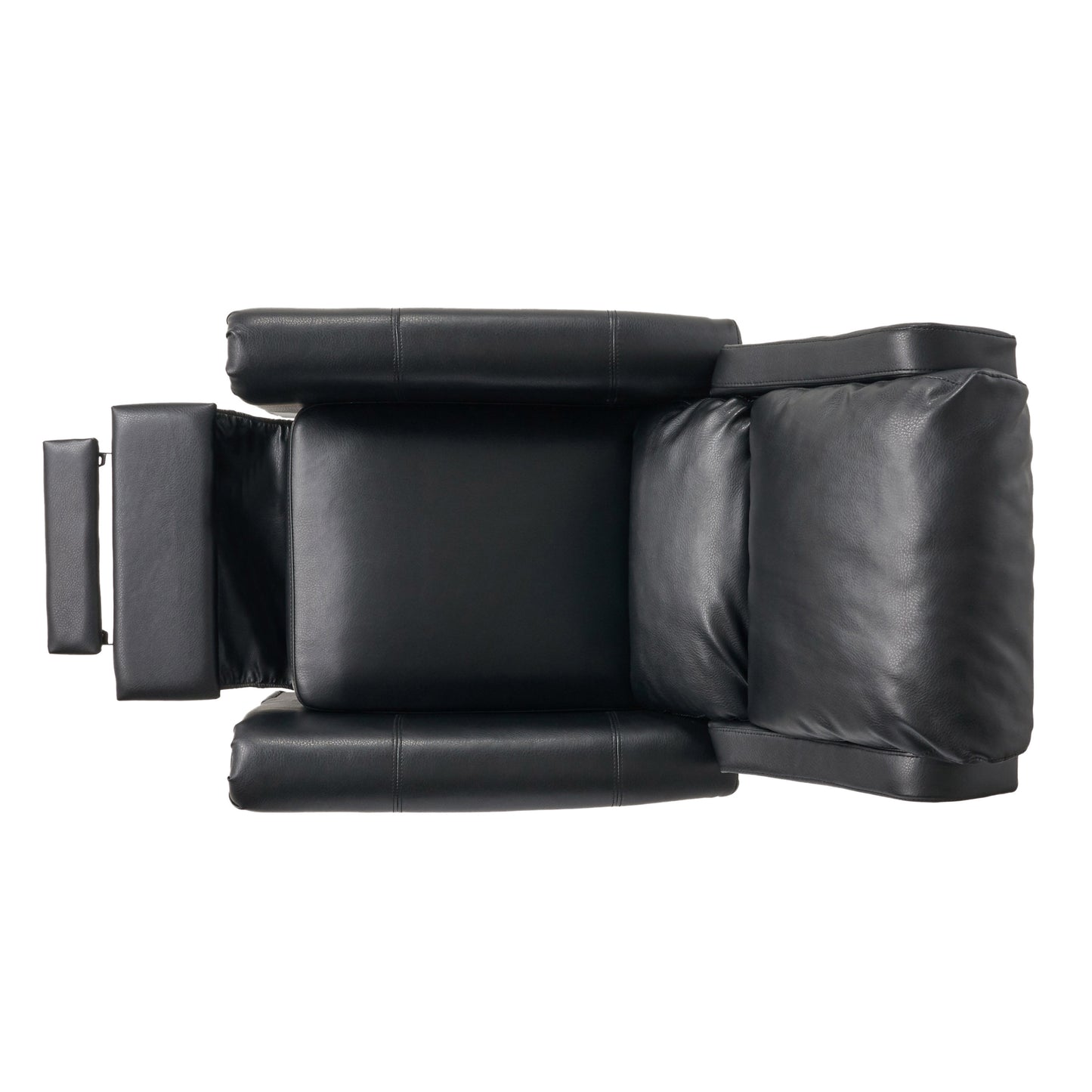 26" Wide Faux Leather Manual Standard Recliner