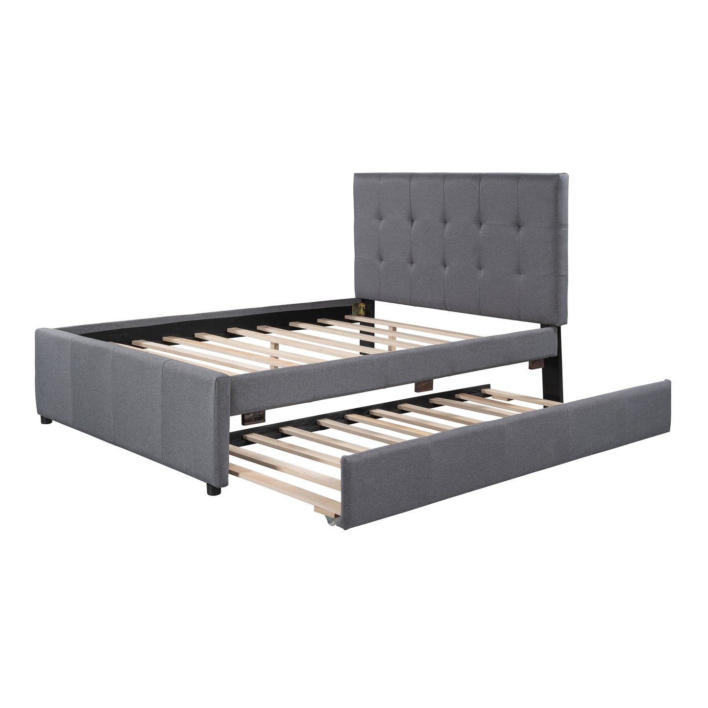 Ulpholstery Bed (Trundle and Rails)