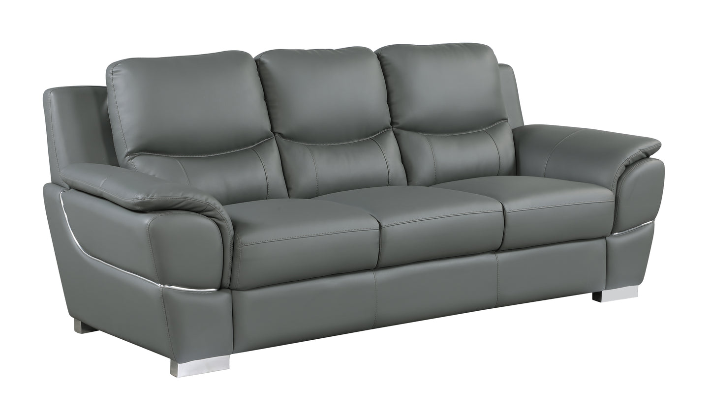 Global United Genuine Leather Sofa