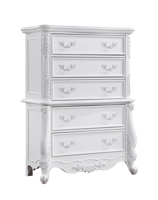 Latisha White Finish Chest