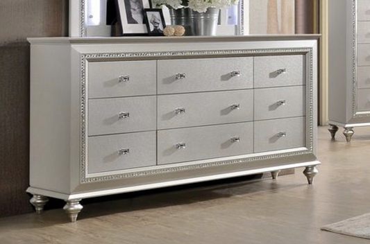 Kaitlyn Champagne Finish Dresser