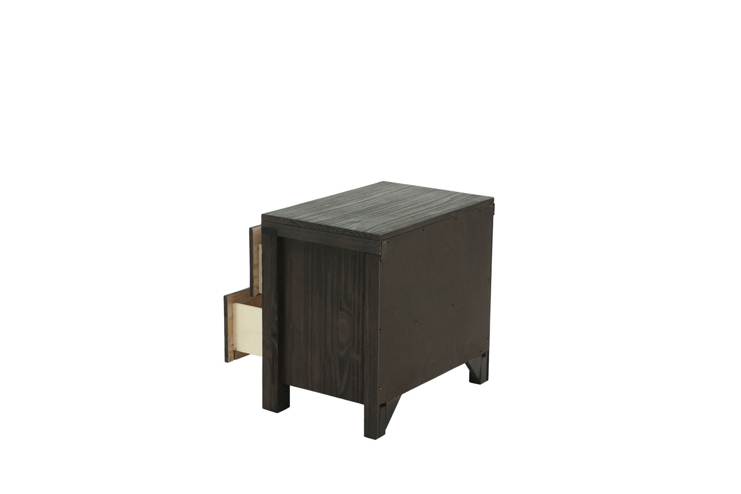 Bedroom Furniture Simple Nightstand Drawers Bed Side Table Solidwood