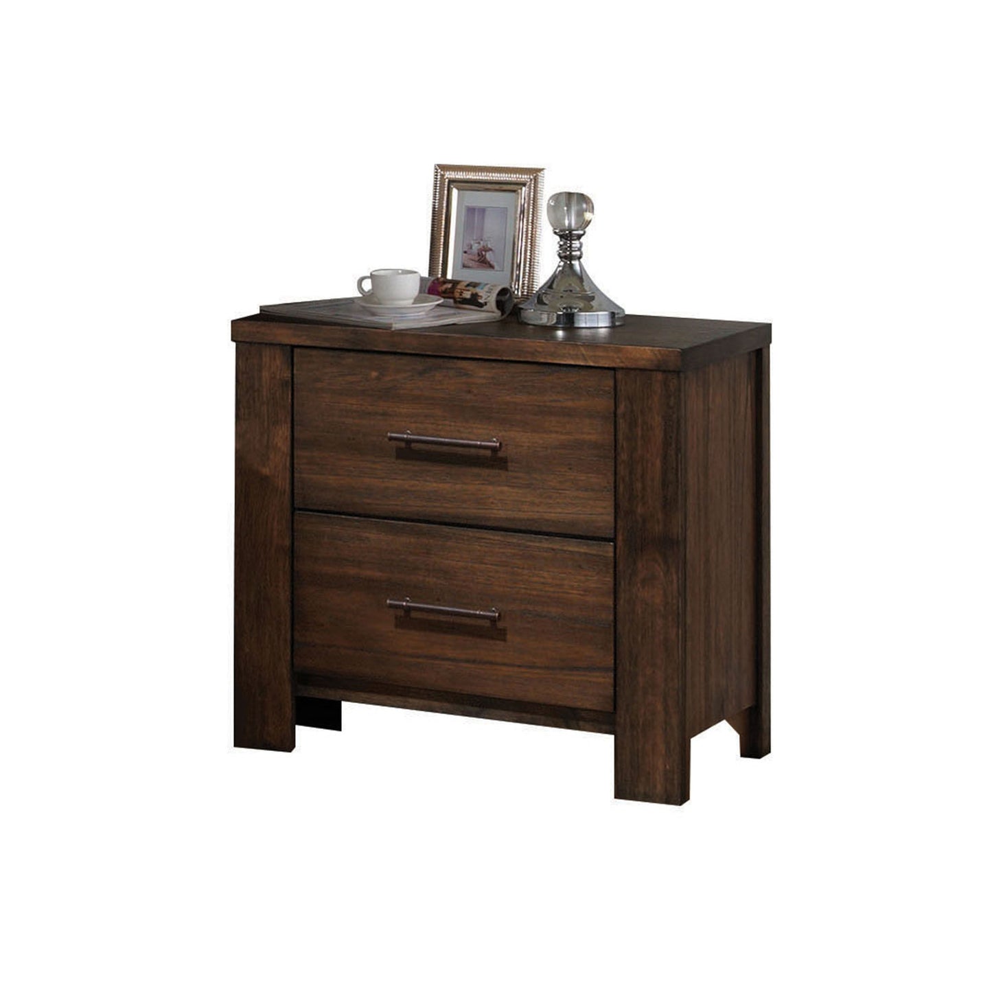 Merrilee Oak Finish Nightstand