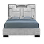 YARIS GREY QUEEN BED