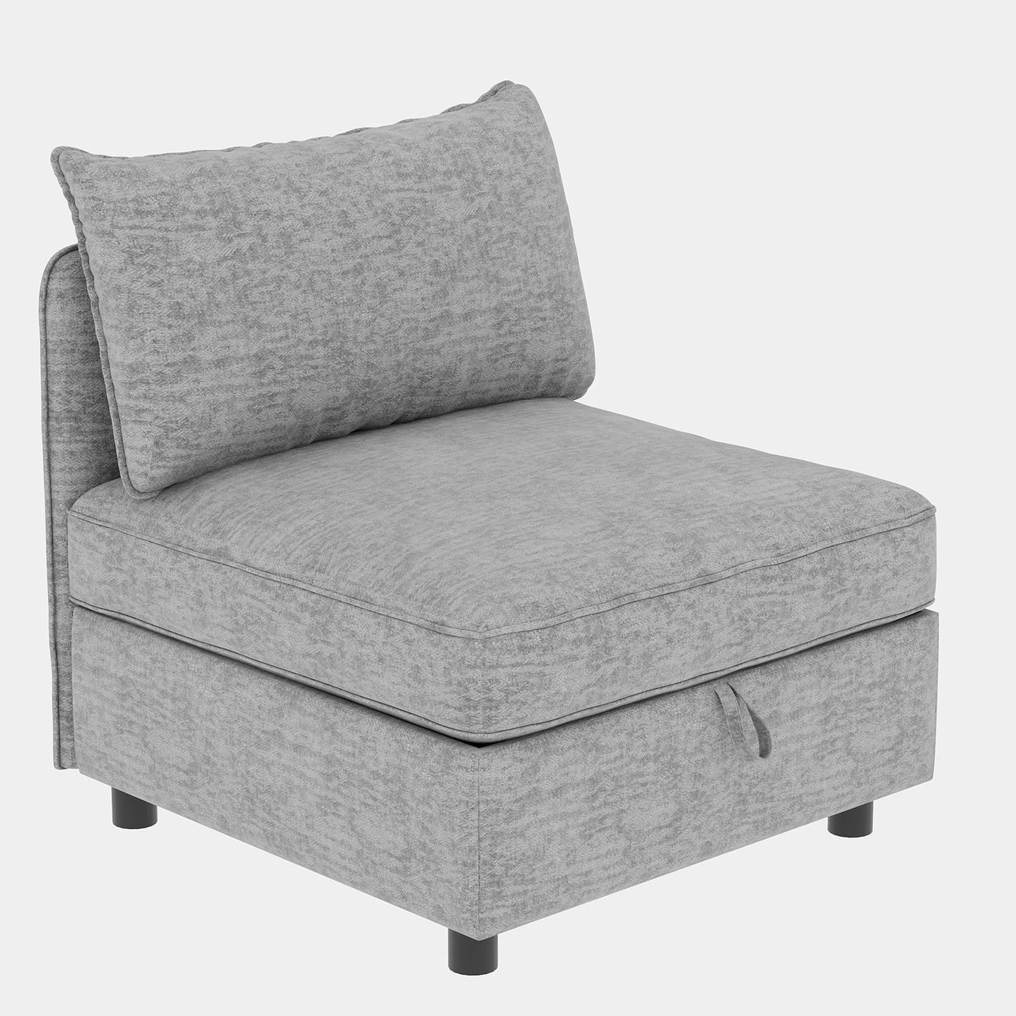 Love Seat Couches, 2 Seater Loveseat Mid Century Modern Sofa Couch With Storage for Small Spaces, Living Room, Dorm, Bedroom