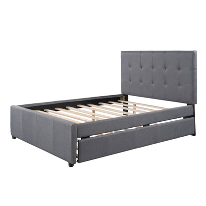 Ulpholstery Bed (Trundle and Rails)