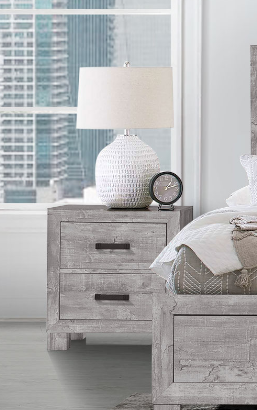 ROVER GREY NIGHTSTAND
