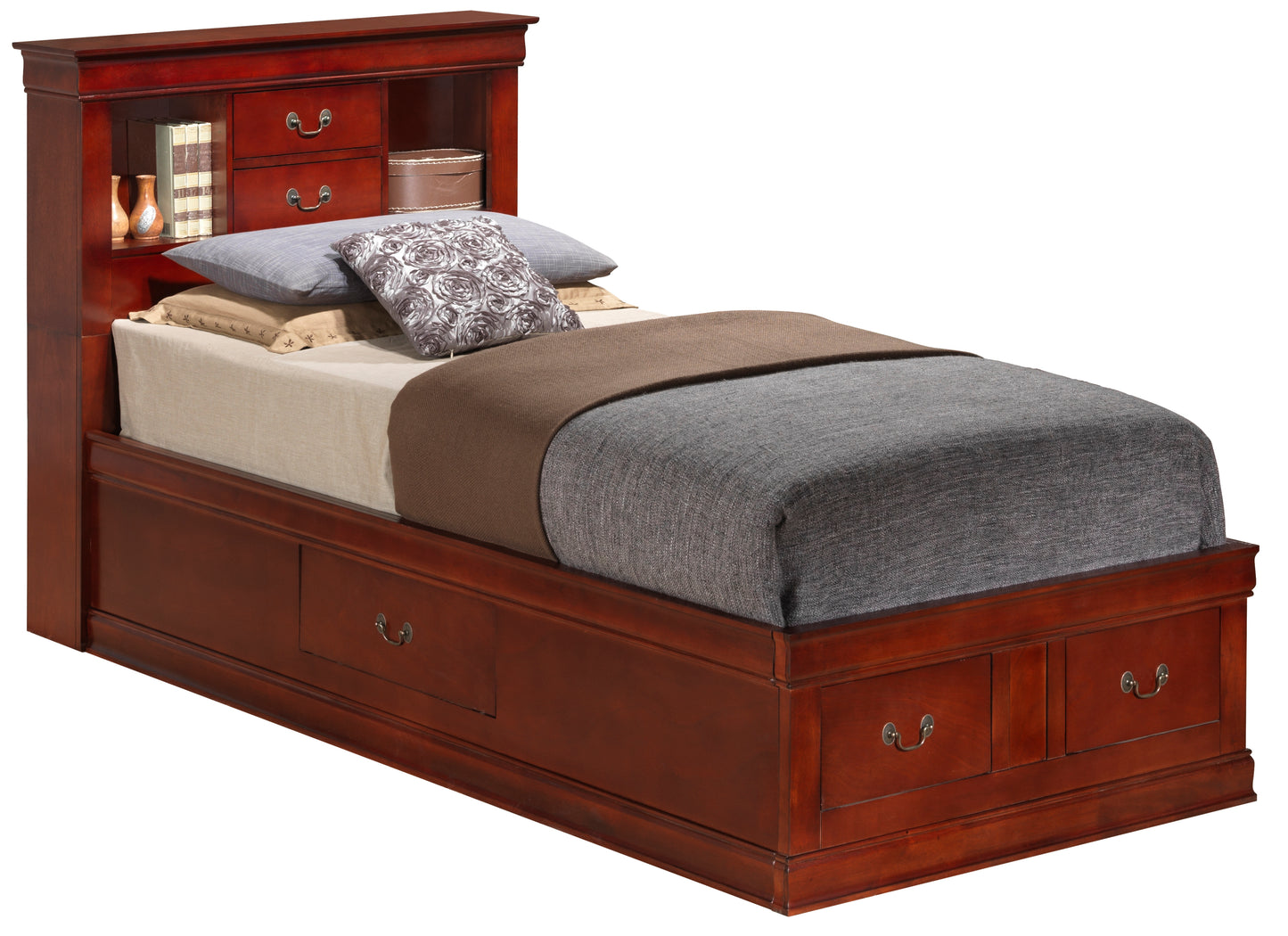 Charming Twin Storage Bed With Timeless Appeal