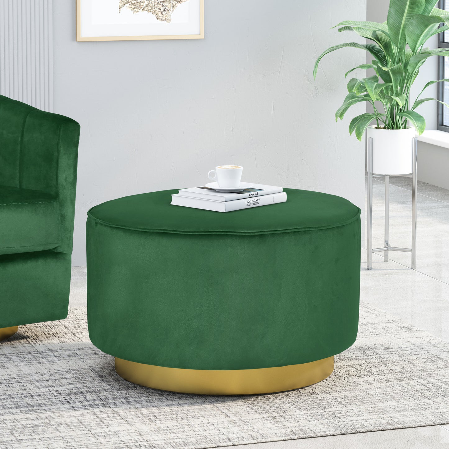SWIVEL OTTOMAN