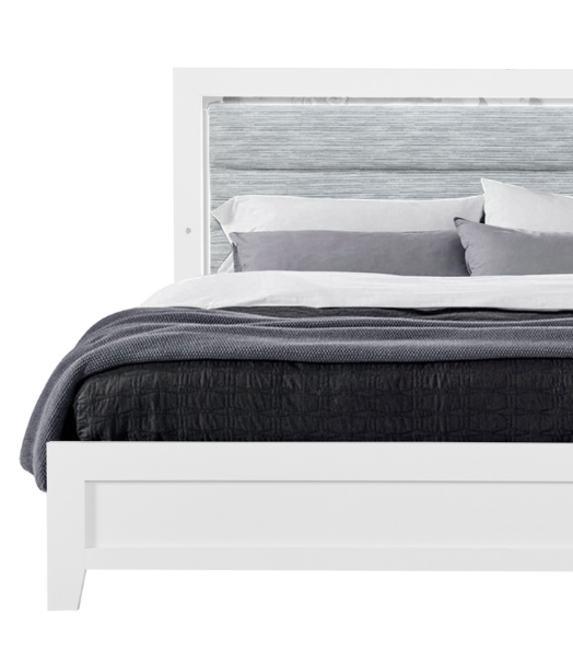 OMODA WHITE FULL BED WITH LED