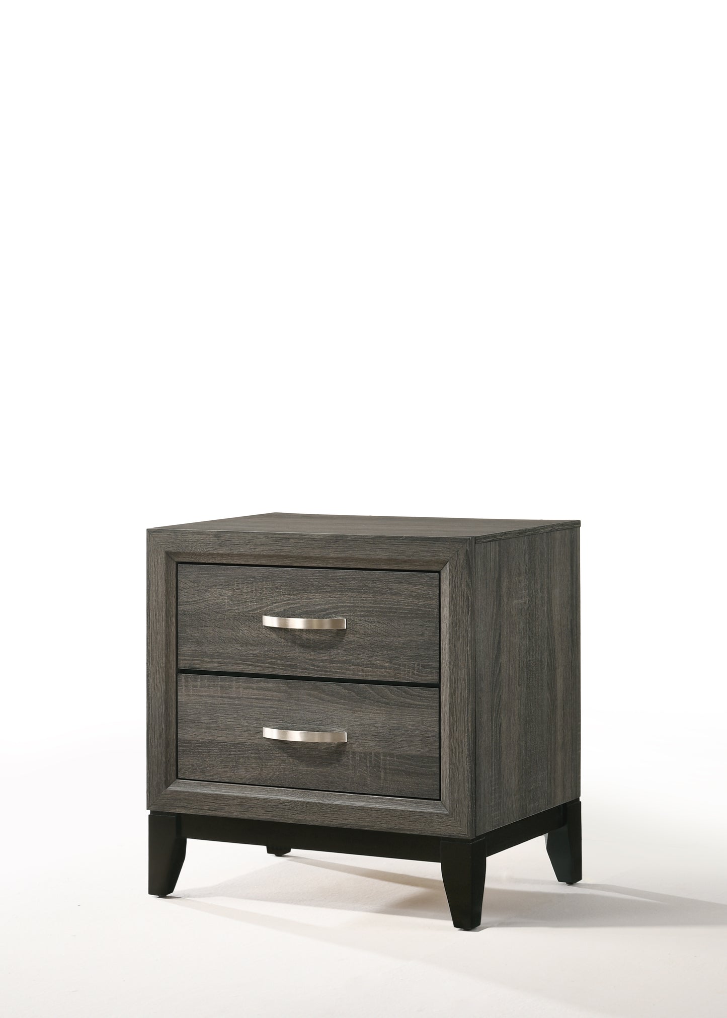 Valdemar Weathered Gray Finish Nightstand