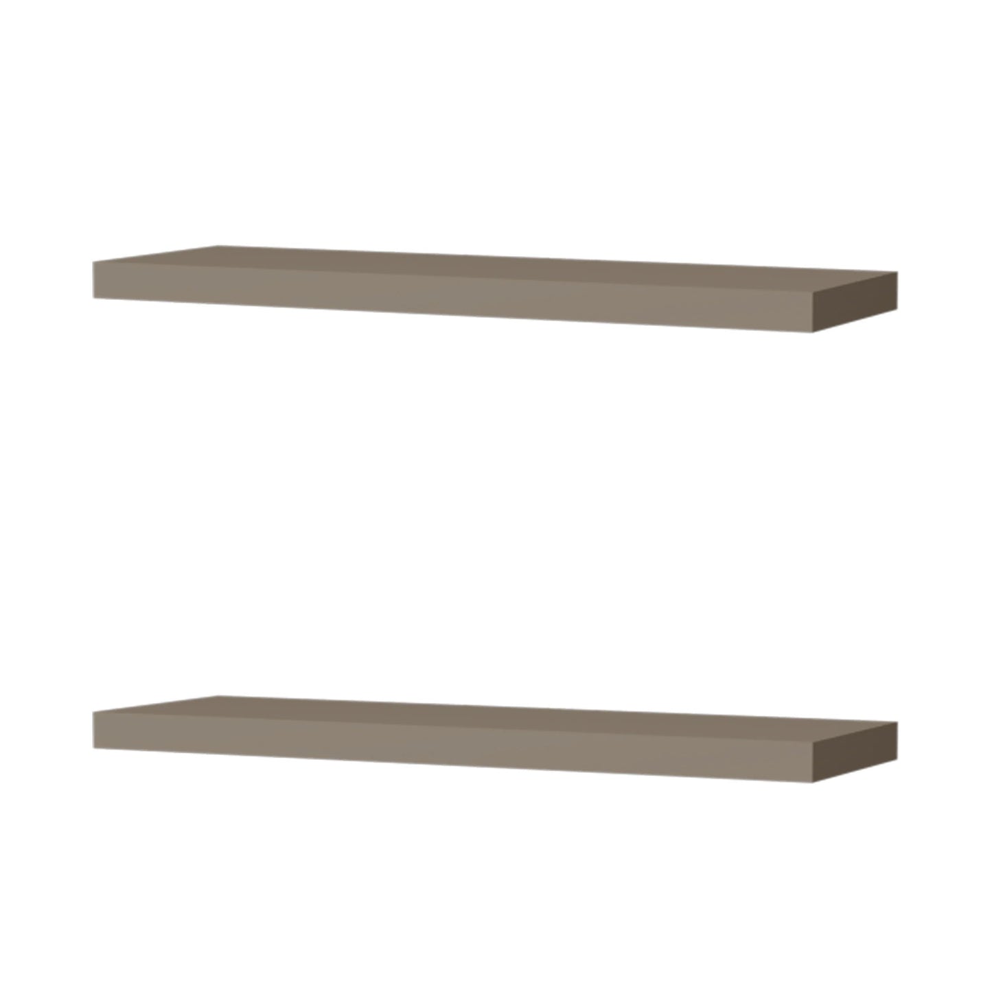 Taupe Floating Shelf