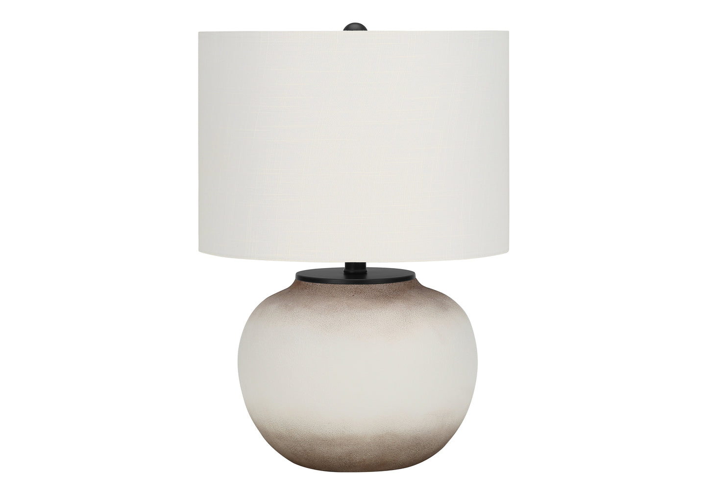 Lighting, 21"h, Table Lamp, Cream Ceramic, Ivory / Cream Shade, Modern