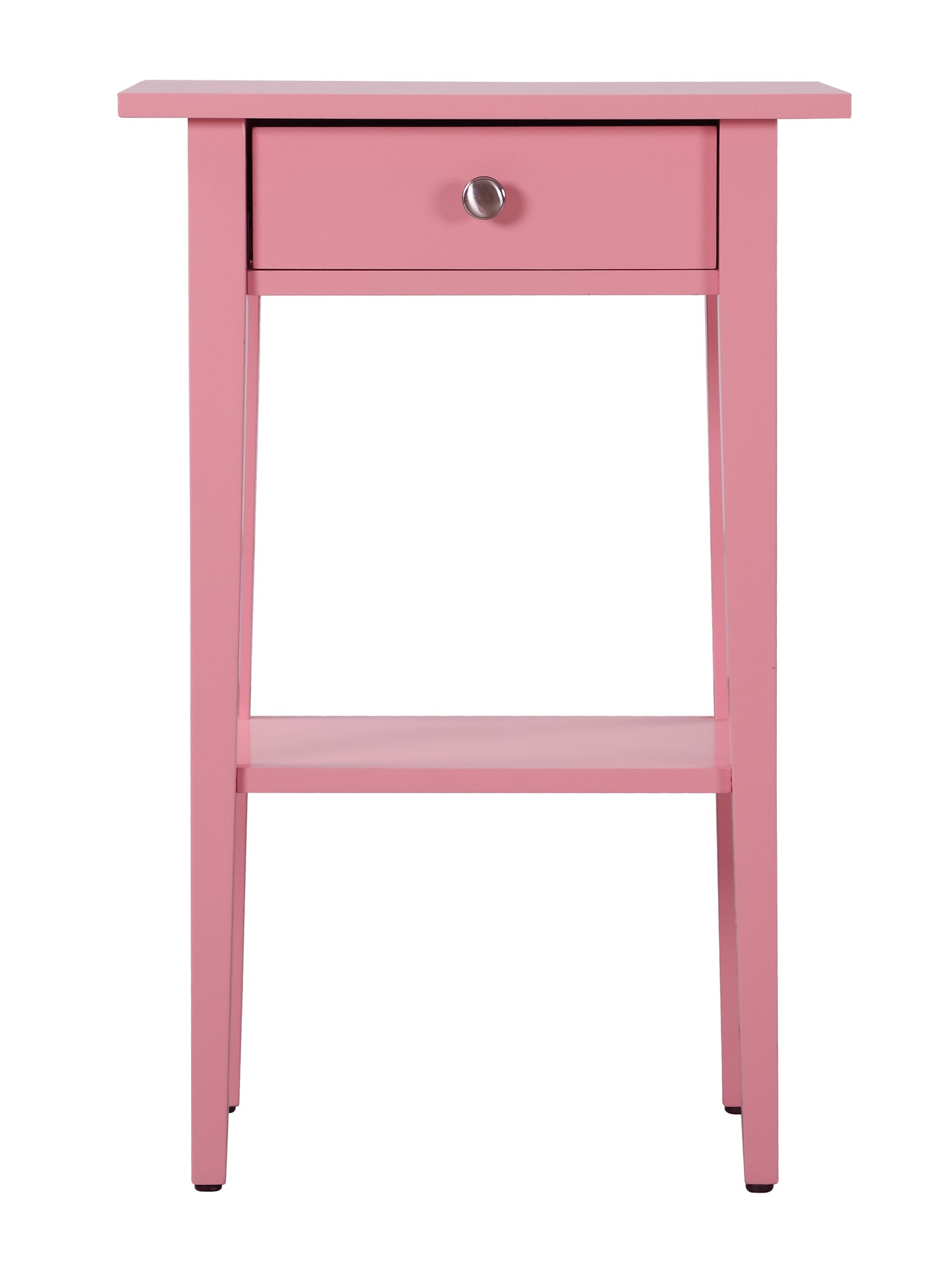 Charming Pink Contemporary Nightstand