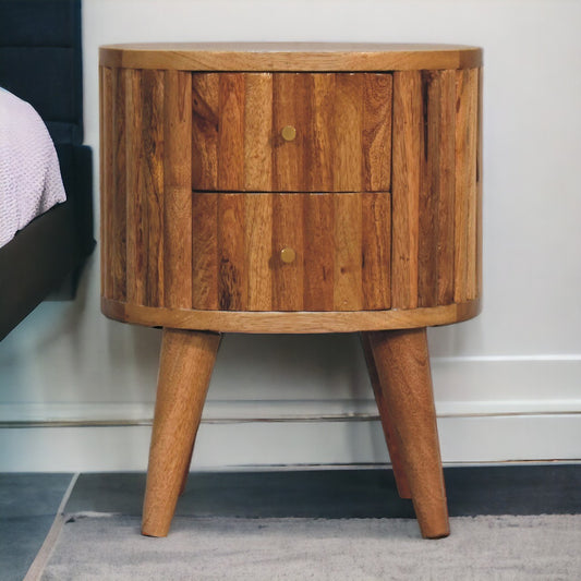 Stripe Nightstand