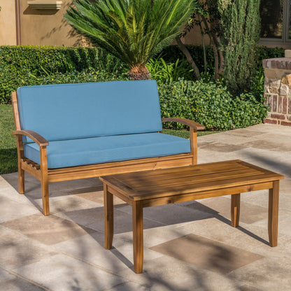 PEYTON LOVE SEAT + COFFEE TABLE