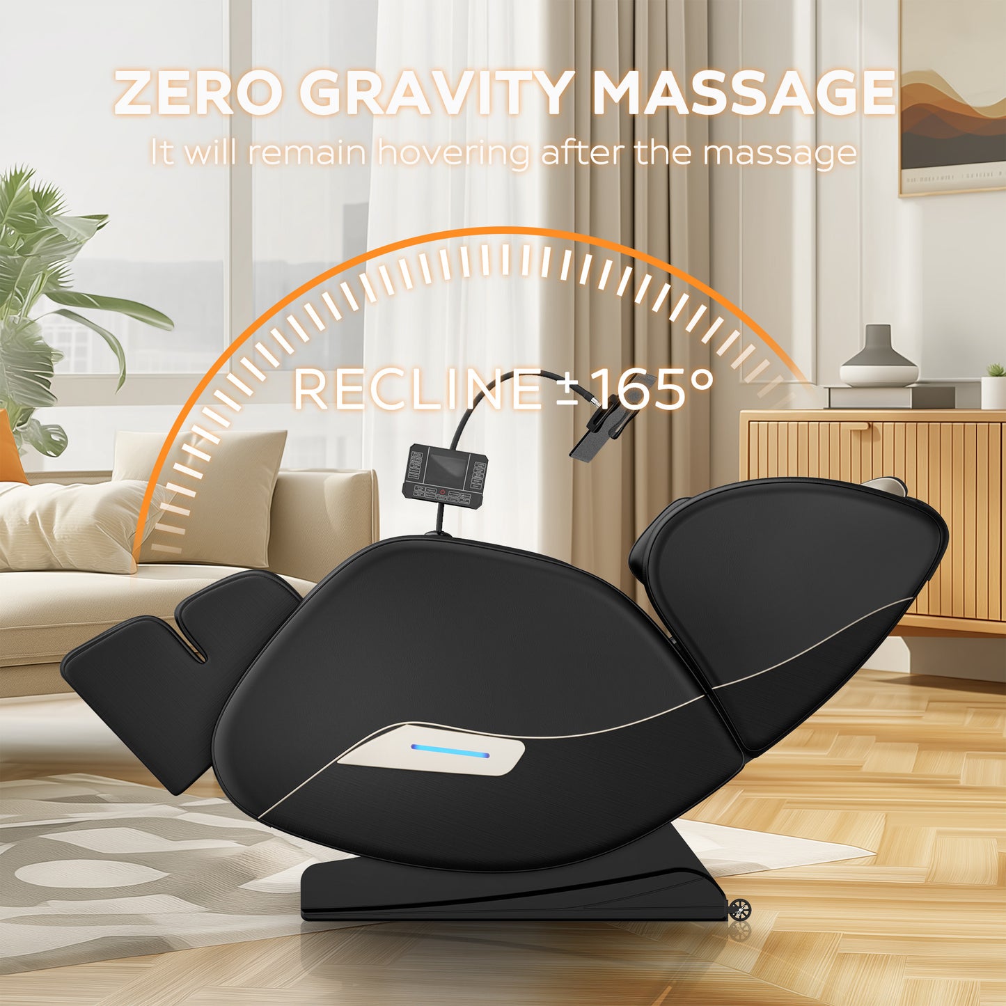 Massage Chair Recliner with Zero Gravity with Full Body Air Pressure