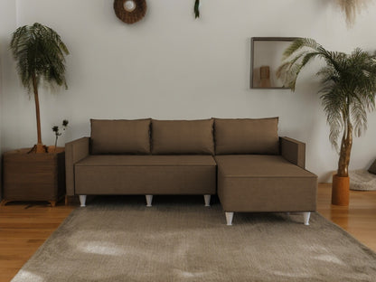 Aybuke Sectional, Brown