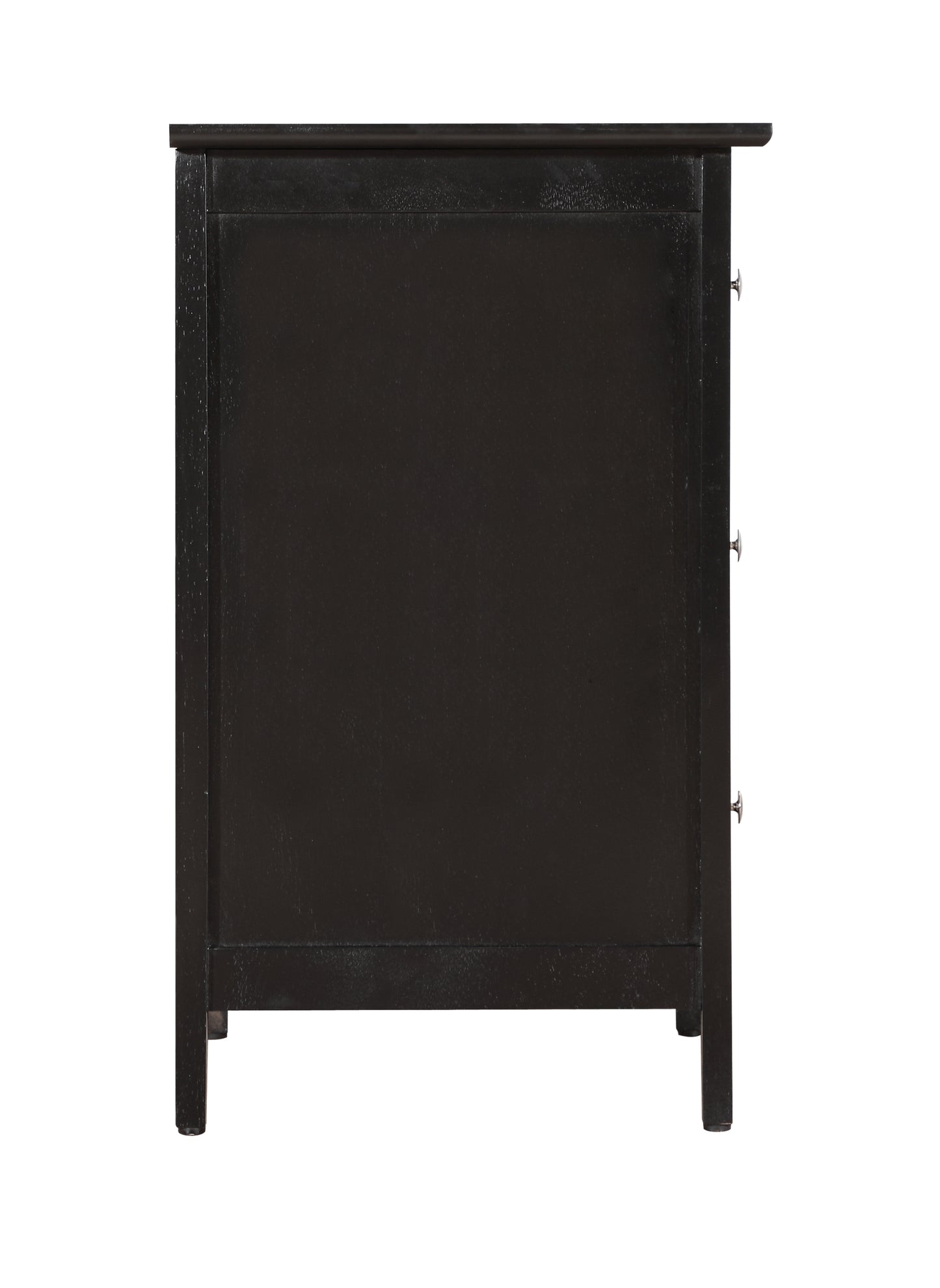 Stylish Transitional Black Nightstand