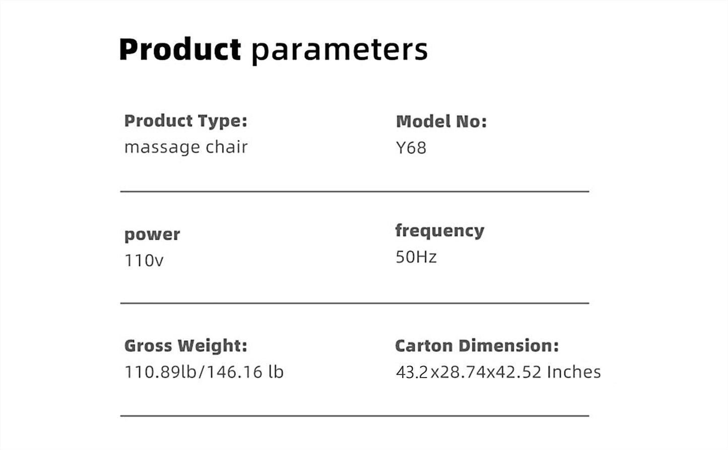 Open Massage Chair,Full Body Zero Gravity Recliner with Bluetooth, Hip Heating, Foot Massage and Air Massage System for Home Office, for mom/dad (Brown)