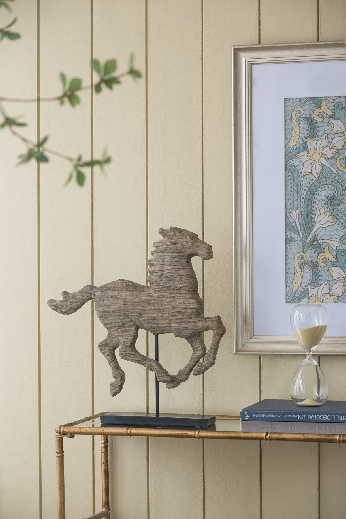 19x3x19.5' Defiance Spirited Horse Accent Sculpture, Large