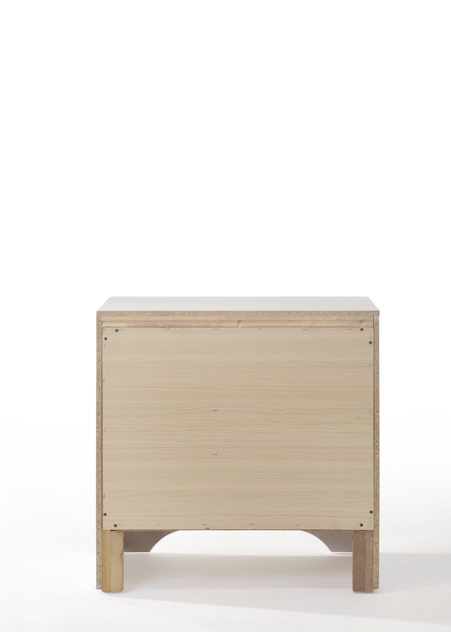 Naima White Finish Nightstand