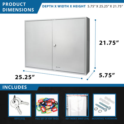 400 Key Adjustable Key Cabinet With Key Lock