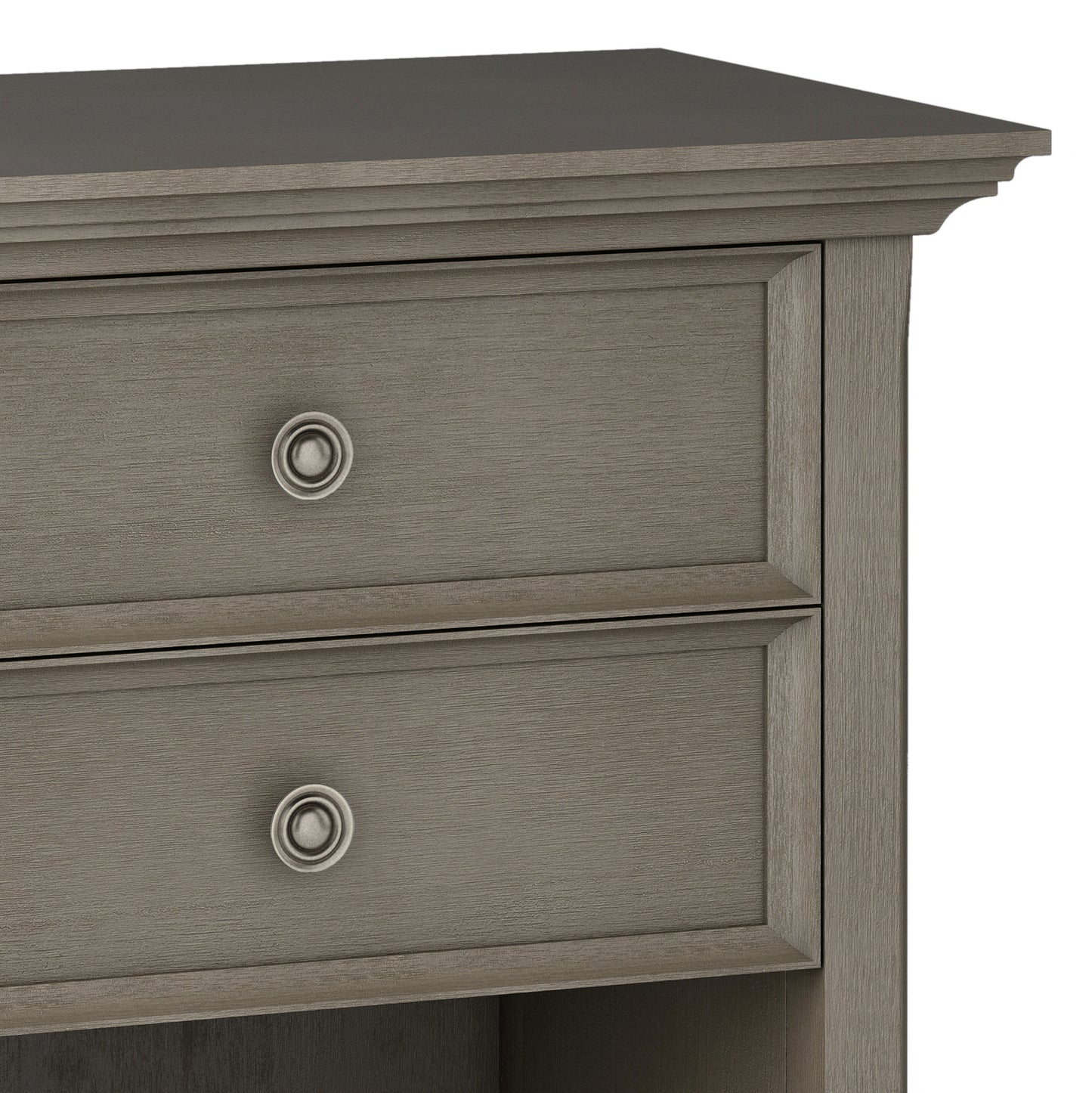 Amherst - Bedside Table - Farmhouse Grey
