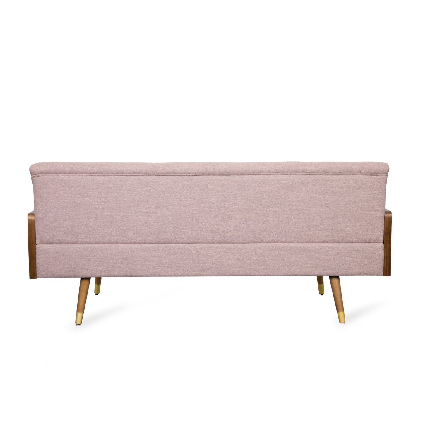 Aidan Mid-Century Modern Tufted Fabric Sofa