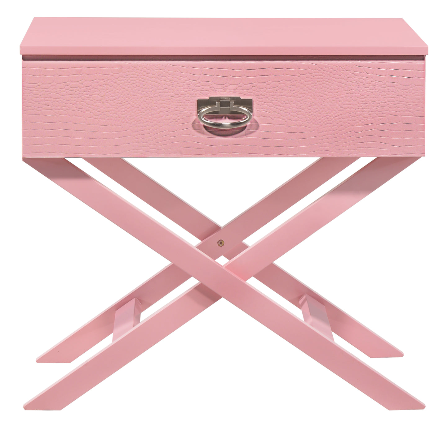 Charming Pink Nightstand For Modern Spaces