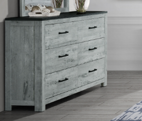 KICKS GREY WASH DRESSER