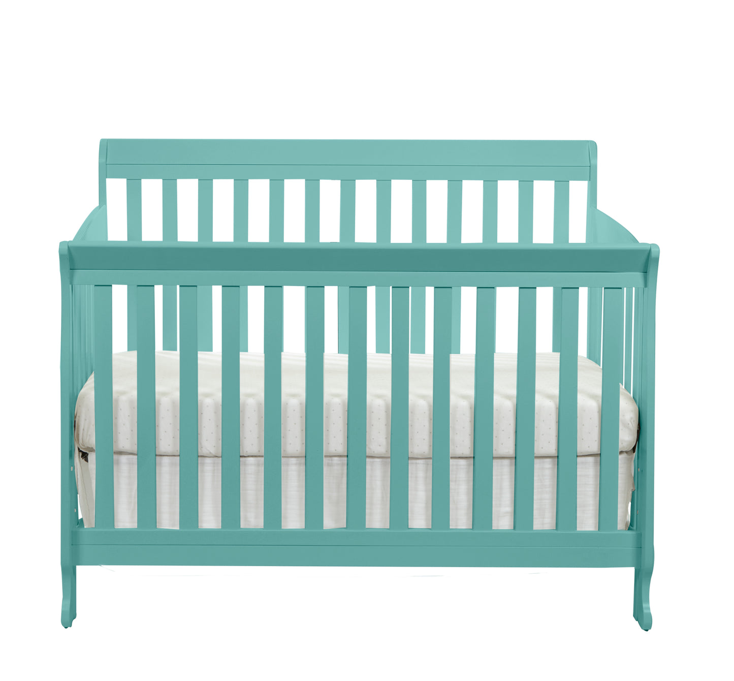 Riley 4-in-1 Convertible Crib Turquoise