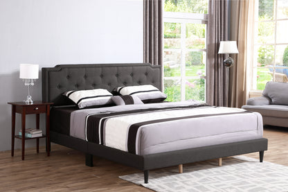 Stylish Black Full Bed With Versatile Design