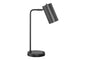 Lighting, 18"h, Table Lamp, Usb Port Included, Grey Metal, Grey Shade, Modern