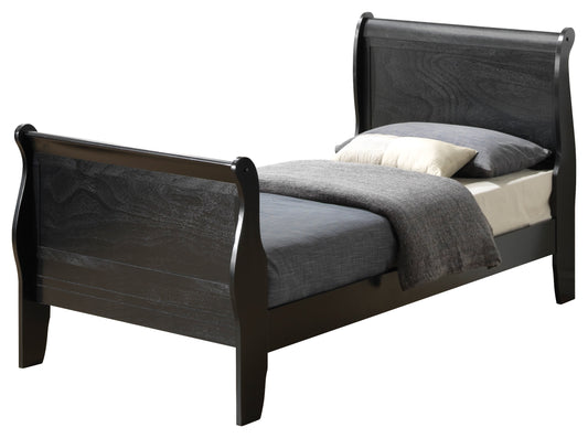 Elegant Black Twin Bed For Timeless Bedrooms