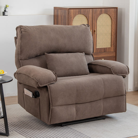 Oversized Manual Recliner Chair Sofa for Living Room