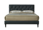 Twin Sized Tufted Bed in a Box w/ USB